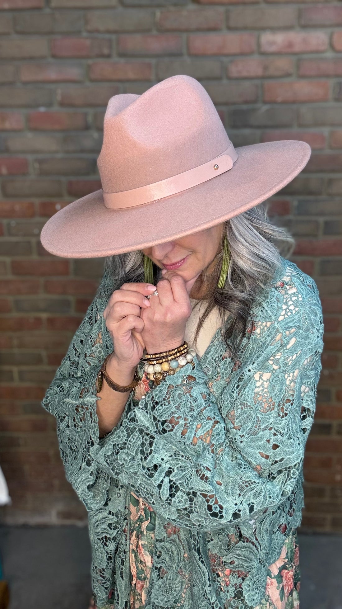 Wool Mauve Hat