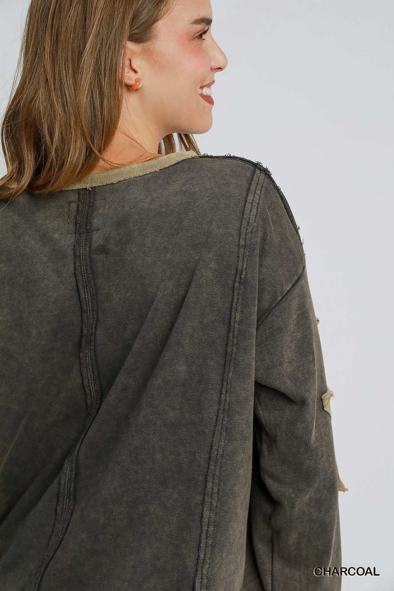 Starry Sleeve Sweatshirt