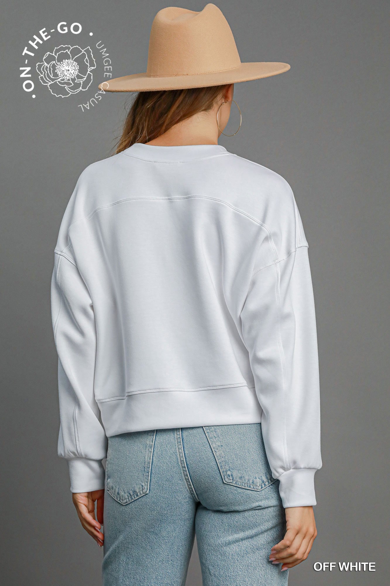 LuxeKnit Oversized Sweatshirt