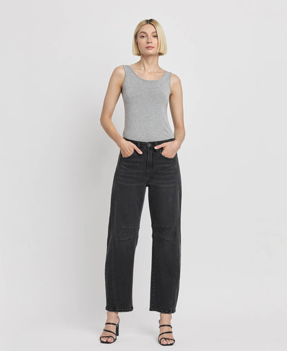 Ankle Barrel Leg Jean