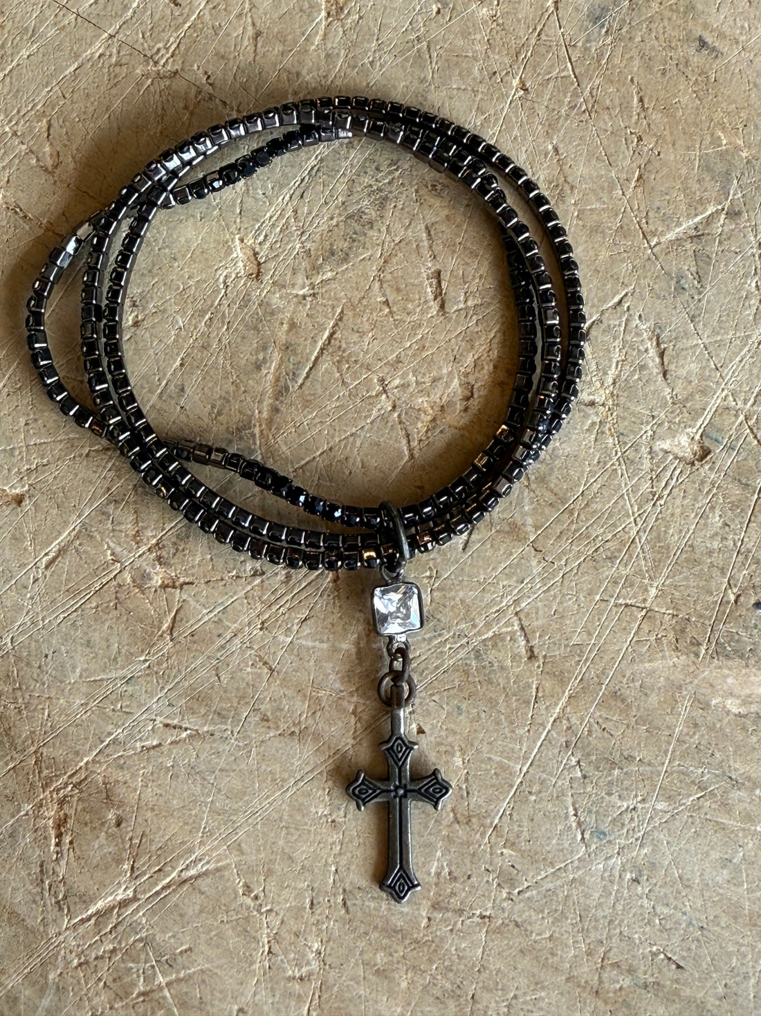 Black Diamond Stretch Bracelet Set