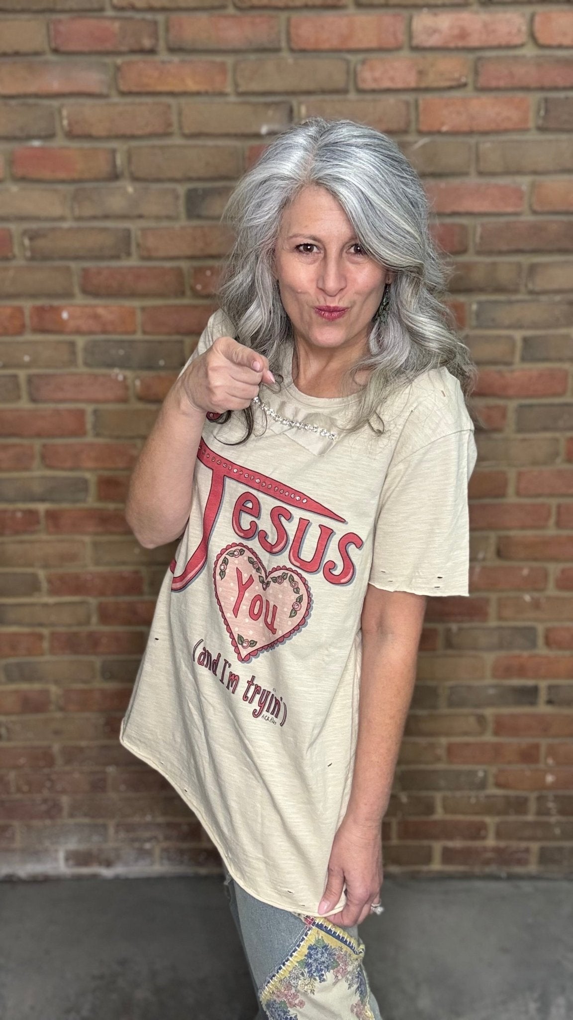 Jesus Loves You T-Shirt - Vintage Vault Boutique