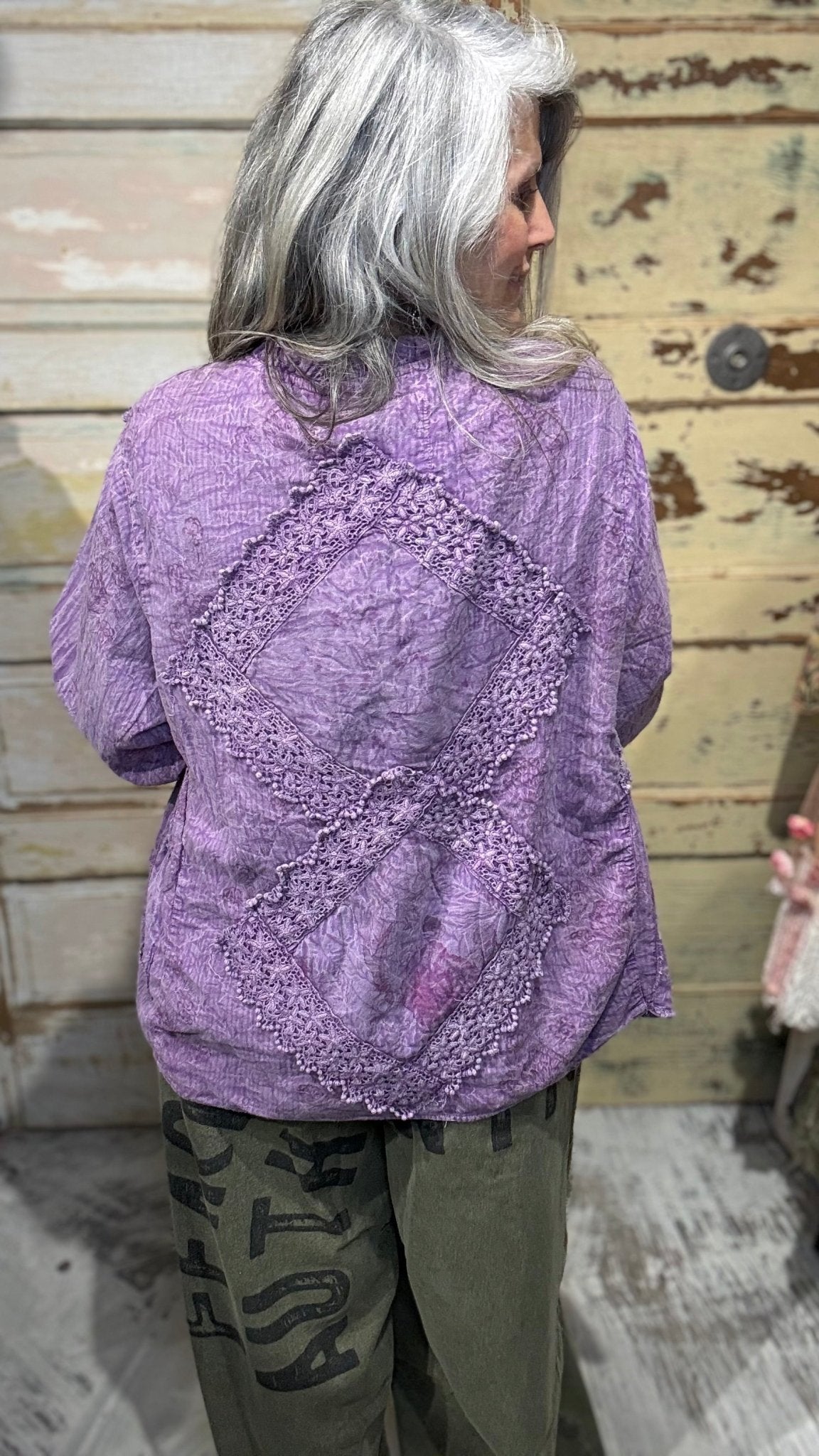 Purple Majesty Jacket - Vintage Vault Boutique