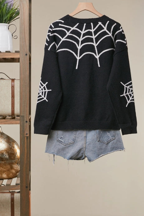Spider Web Cardigan