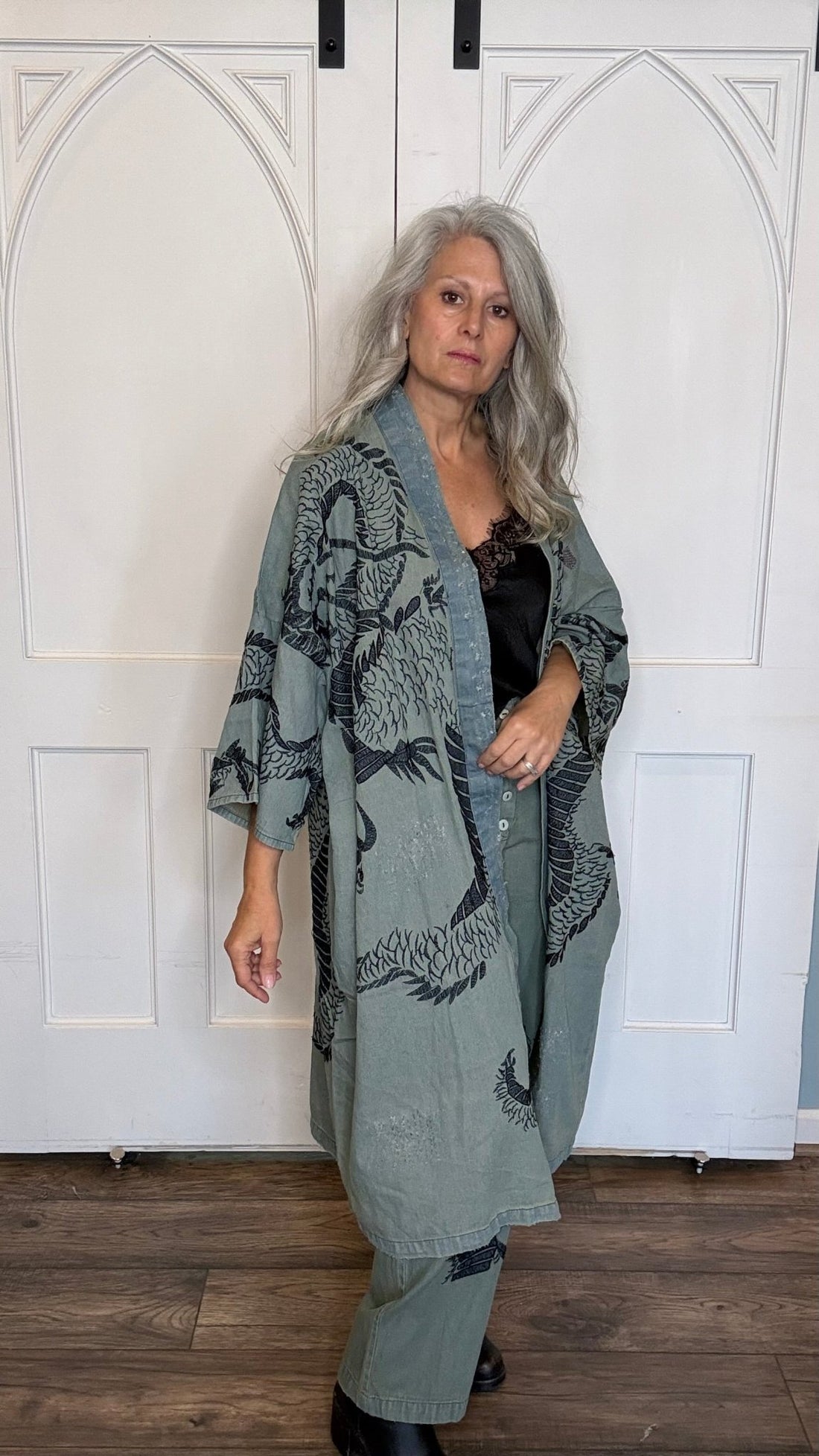 Dragon Spirit Kimono - Vintage Vault Boutique