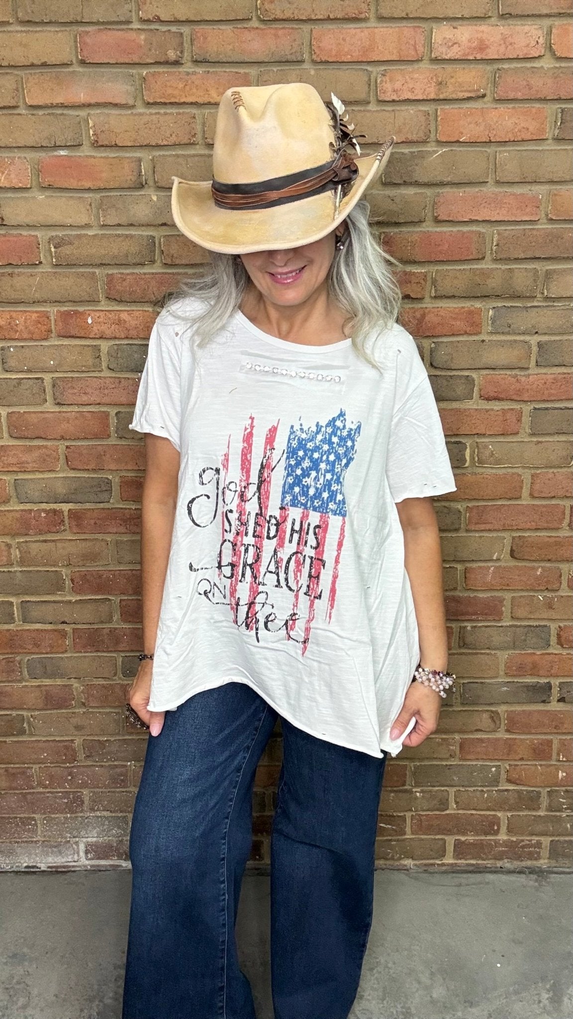 God Shed His Grace - Vintage Vault Boutique