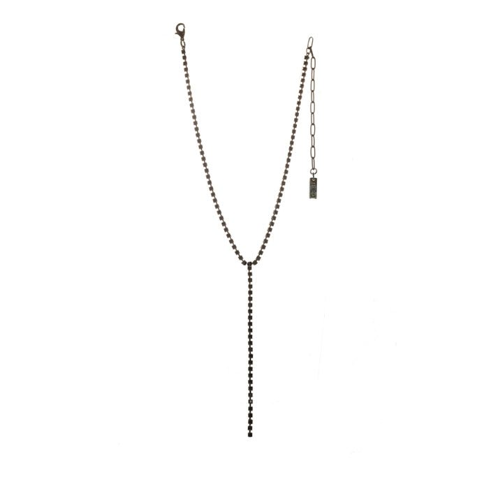 Kassandra Necklace in Jet - Vintage Vault Boutique