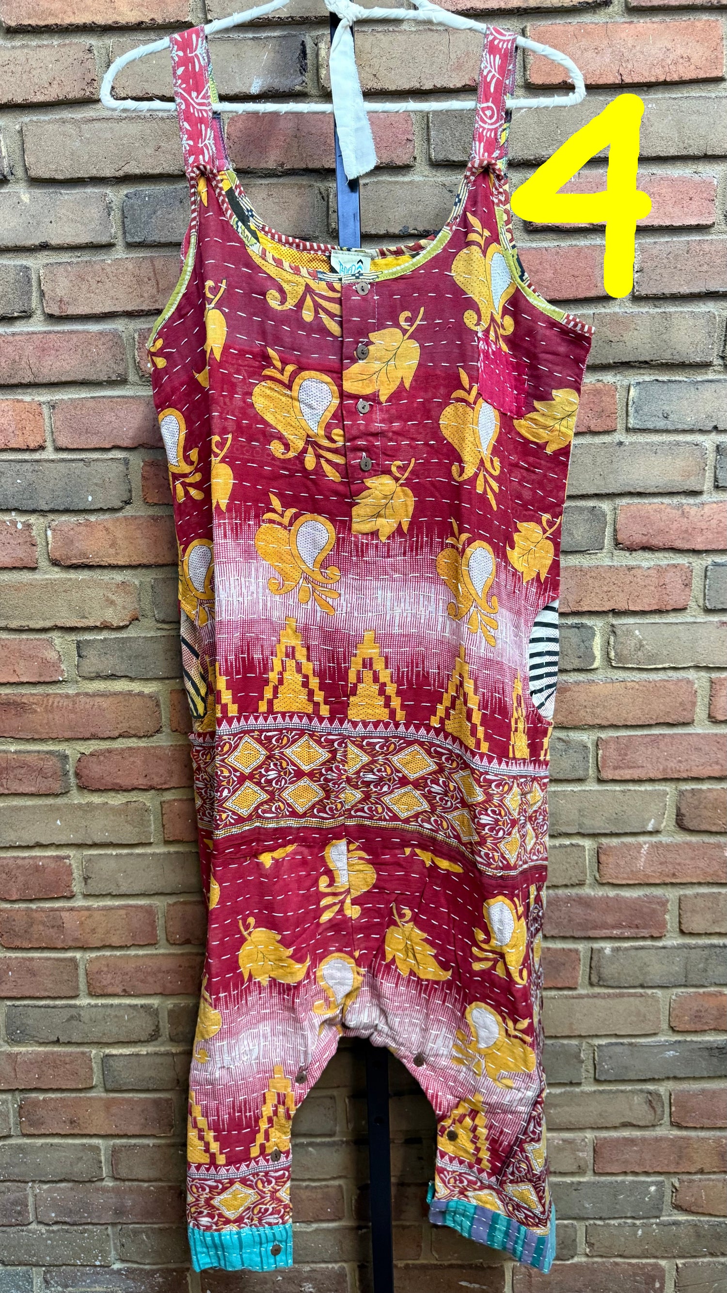 Kantha Sunrise Romper JG-75