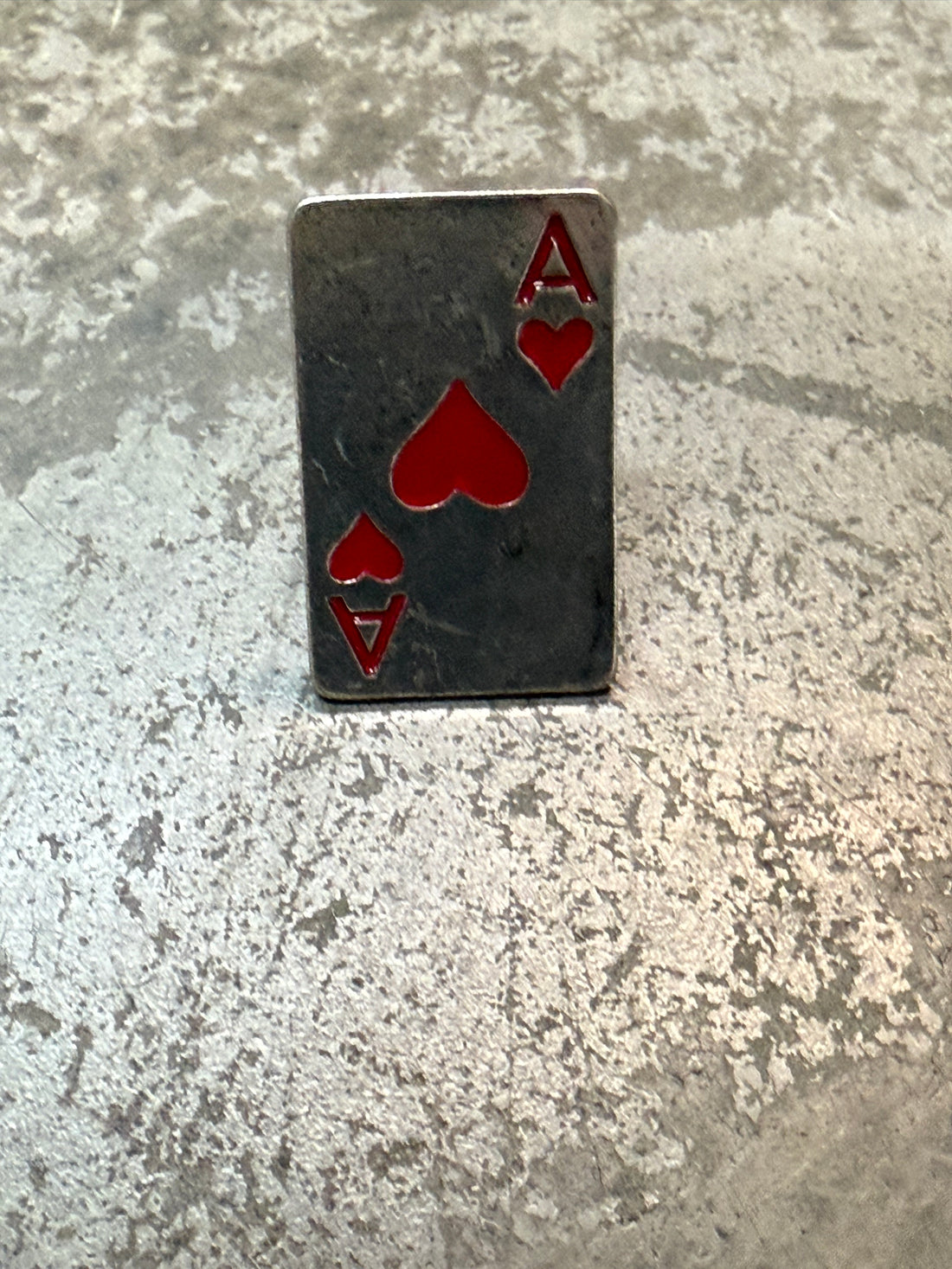 Ace of Hearts Card Ring