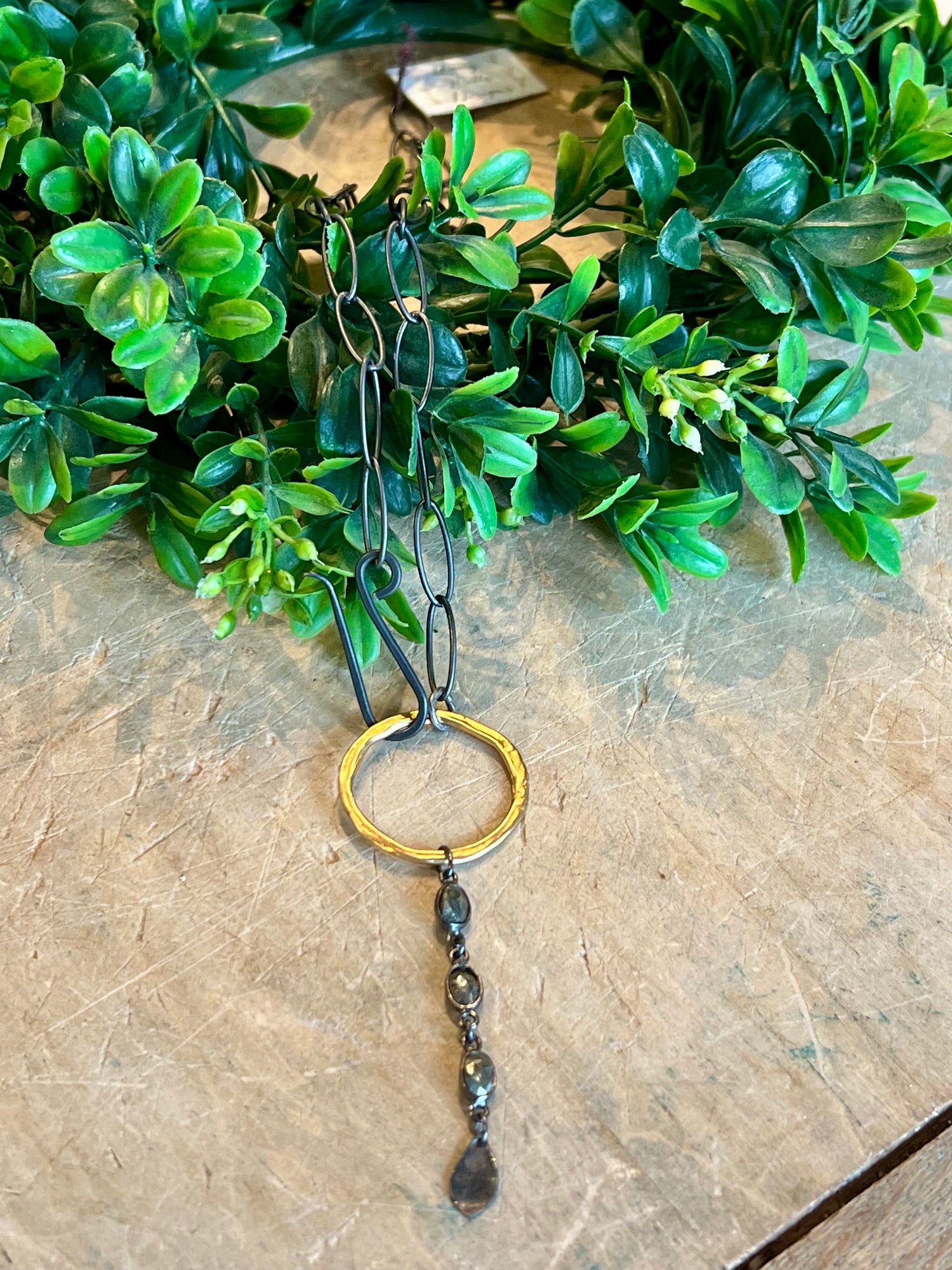 Touch of Grey Necklace