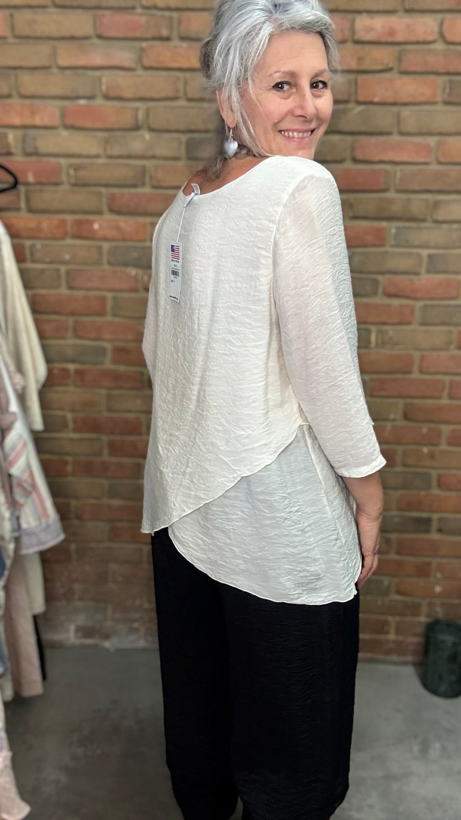 Criss Cross Blouse M