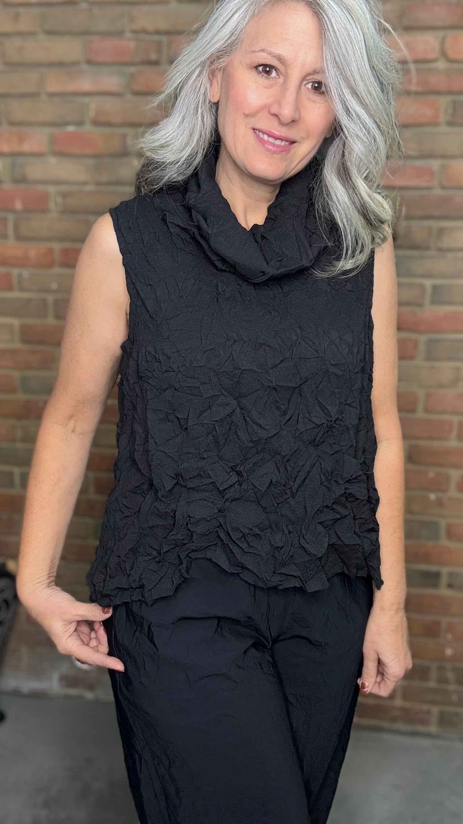 Janelle Topper Black