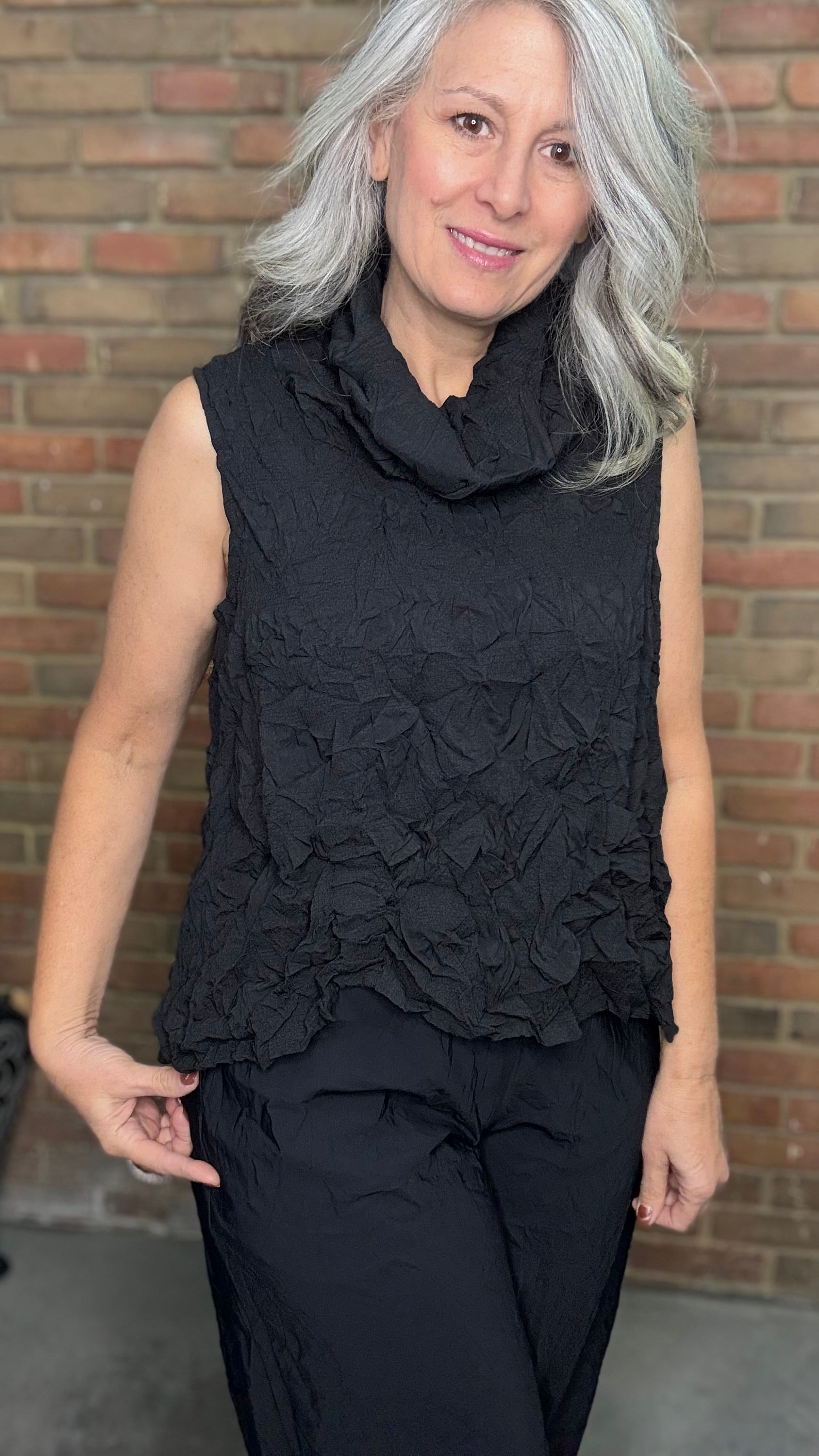 Janelle Topper Black