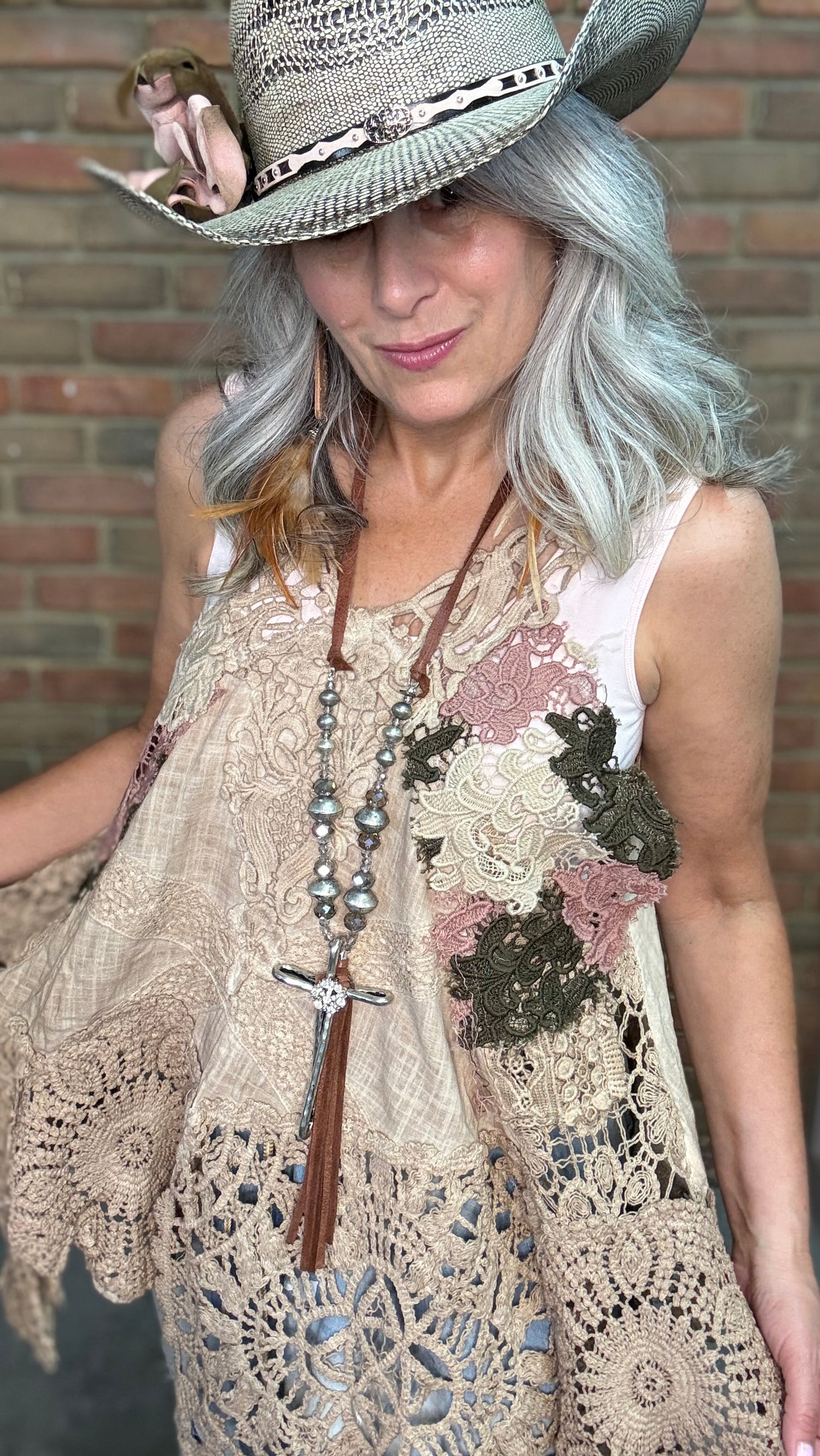 Whispers of Lace Tank
