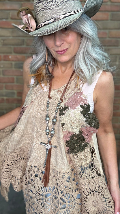 Whispers of Lace Tank