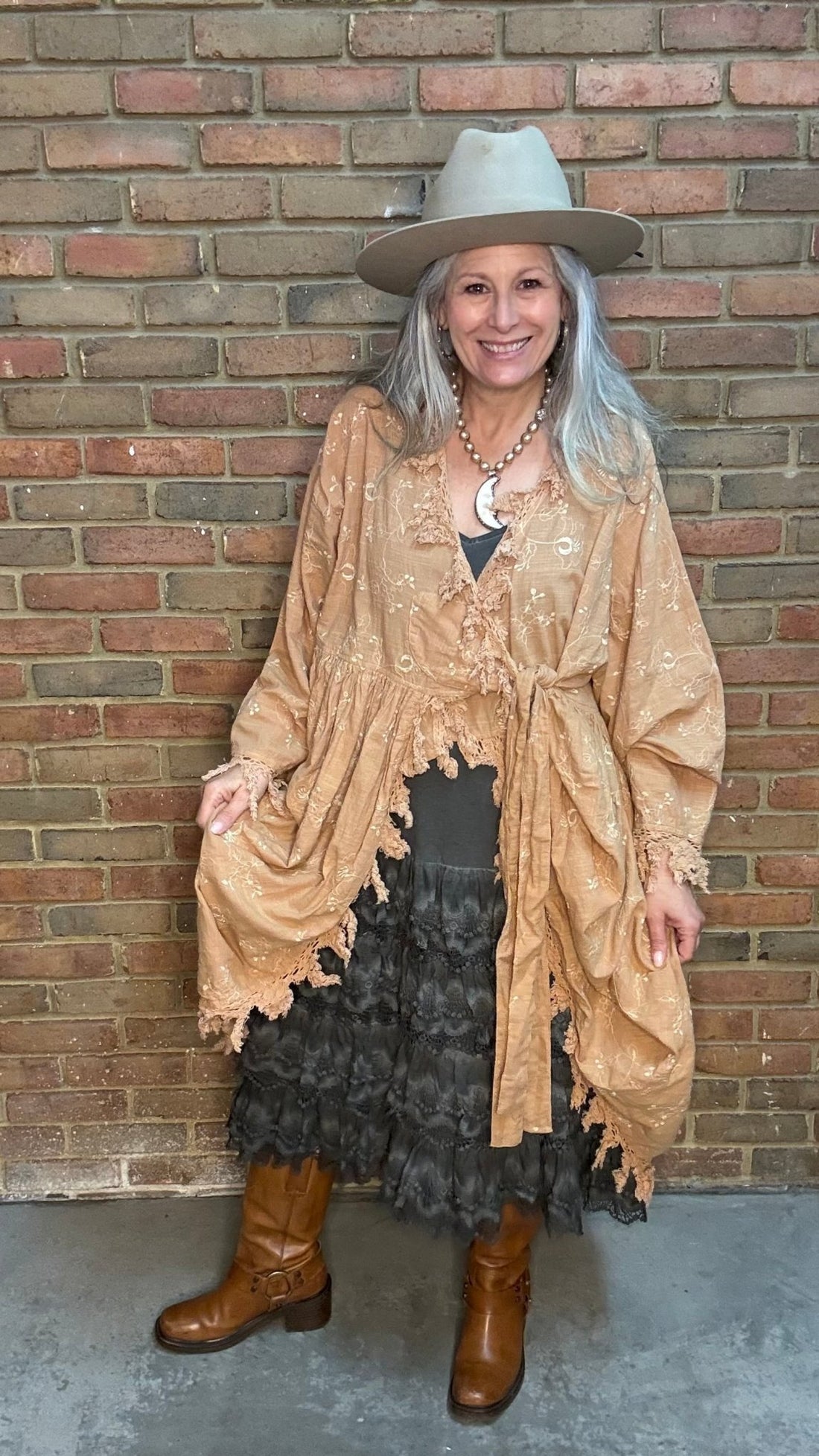 Day Dream Tides Duster - Vintage Vault Boutique