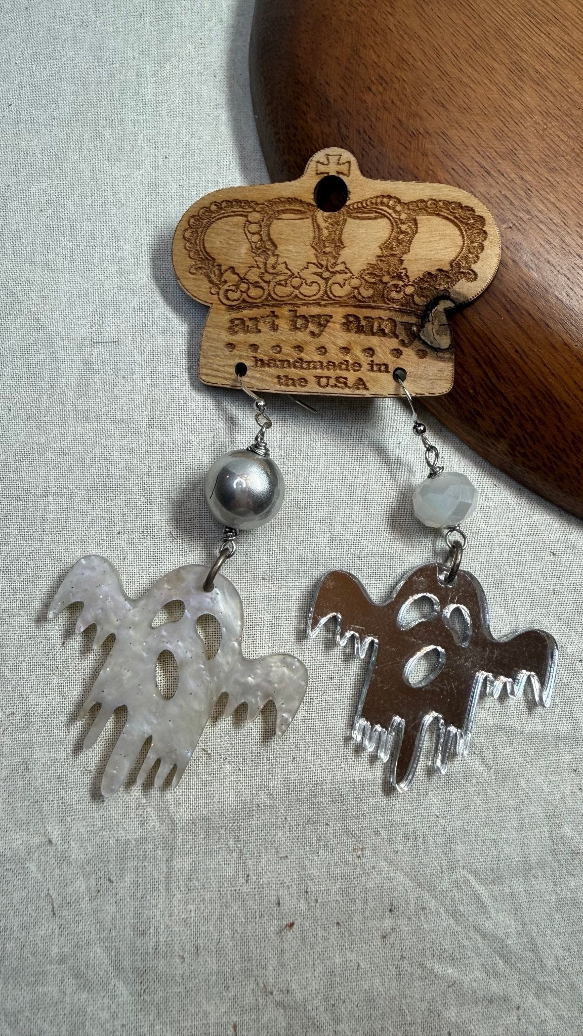 Ghosts Got You Earrings - Vintage Vault Boutique