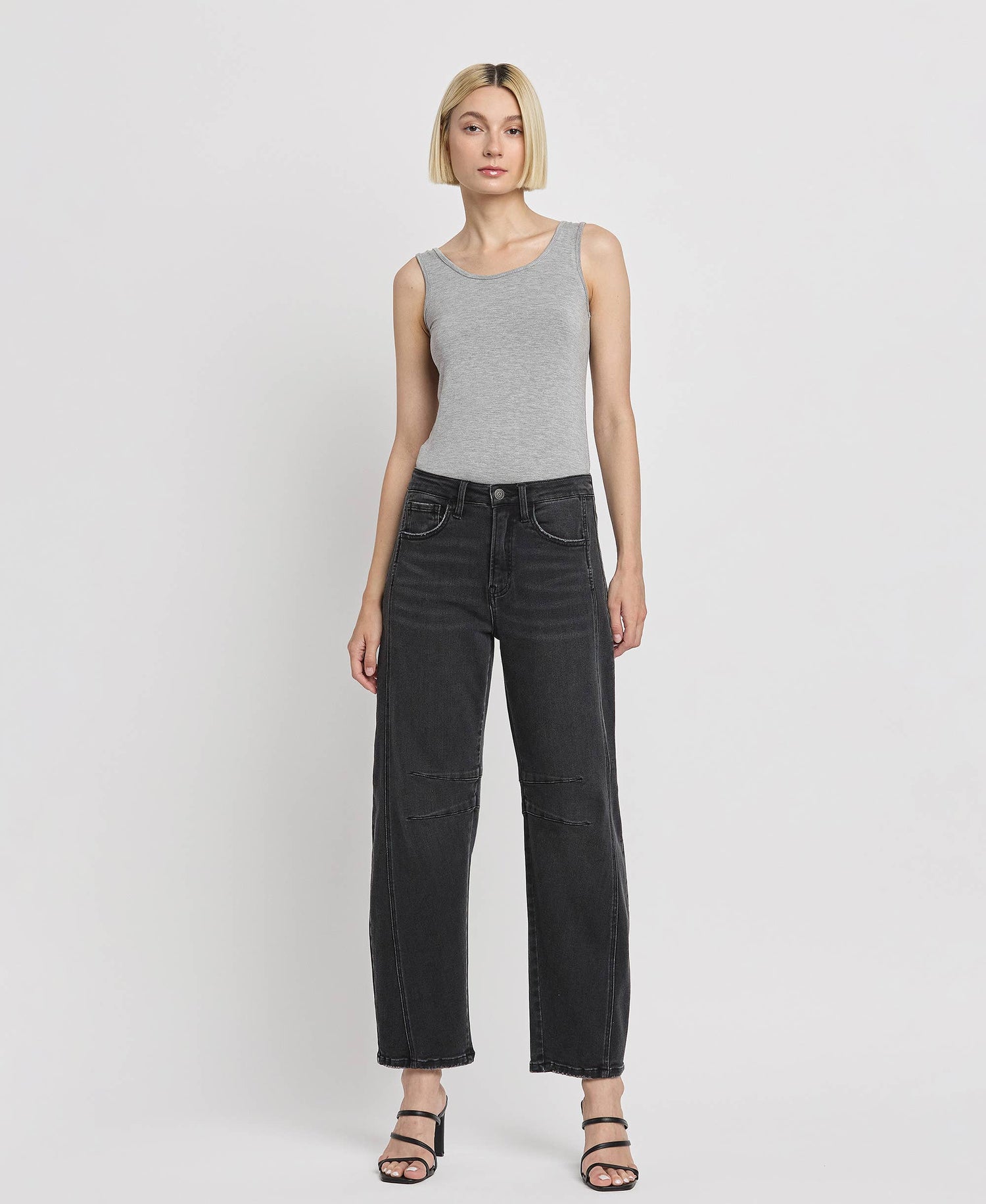 Ankle Barrel Leg Jean