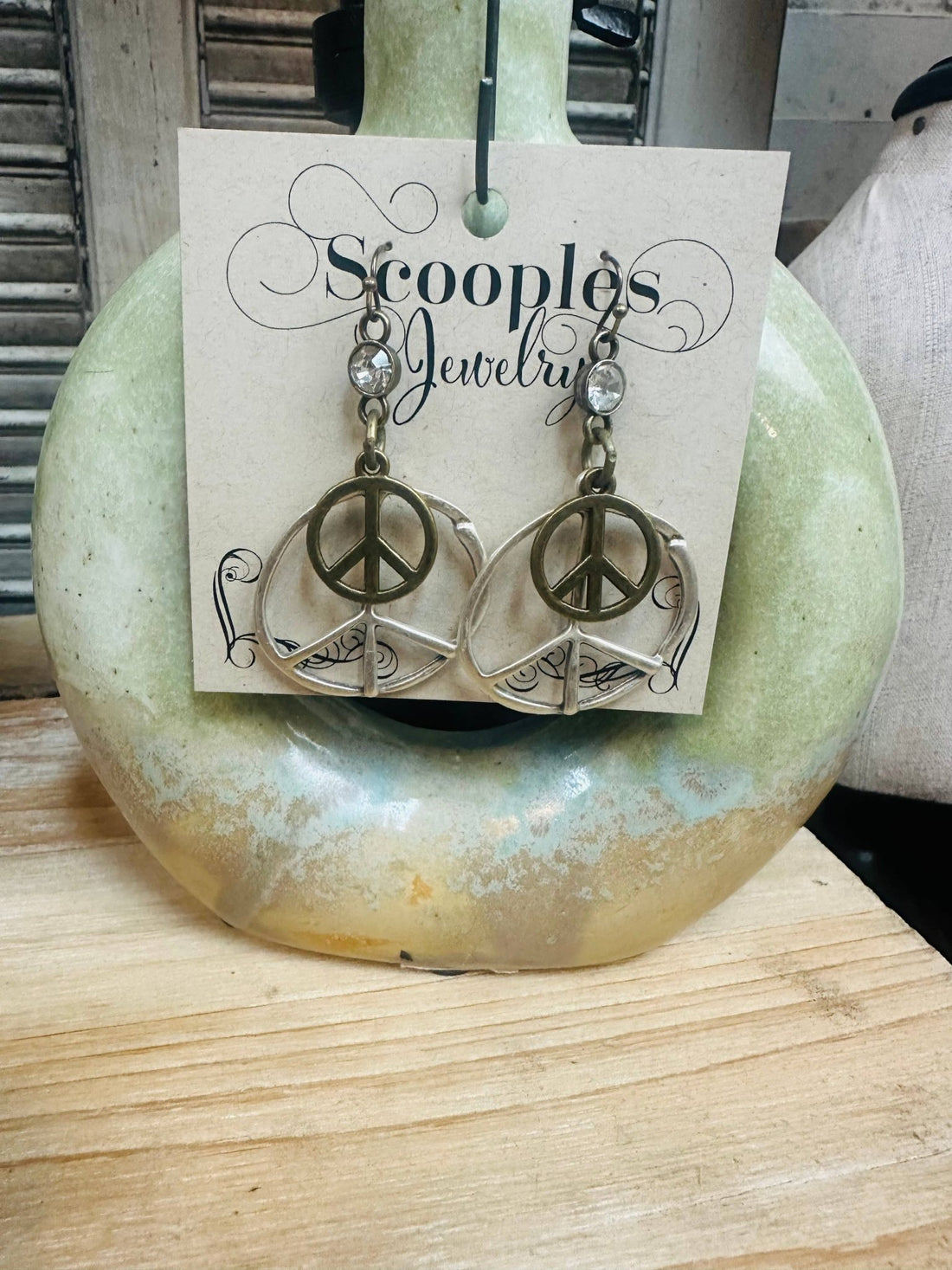 Gypsy Peace Earring - Vintage Vault Boutique