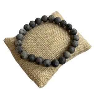 8mm Semi - Precious Stone Stretch Bracelet - Vintage Vault Boutique