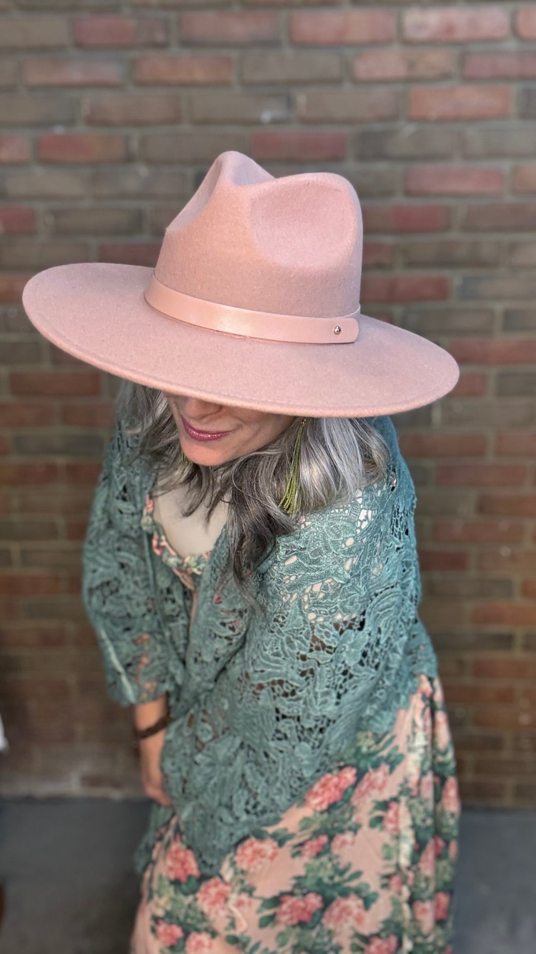 Wool Mauve Hat