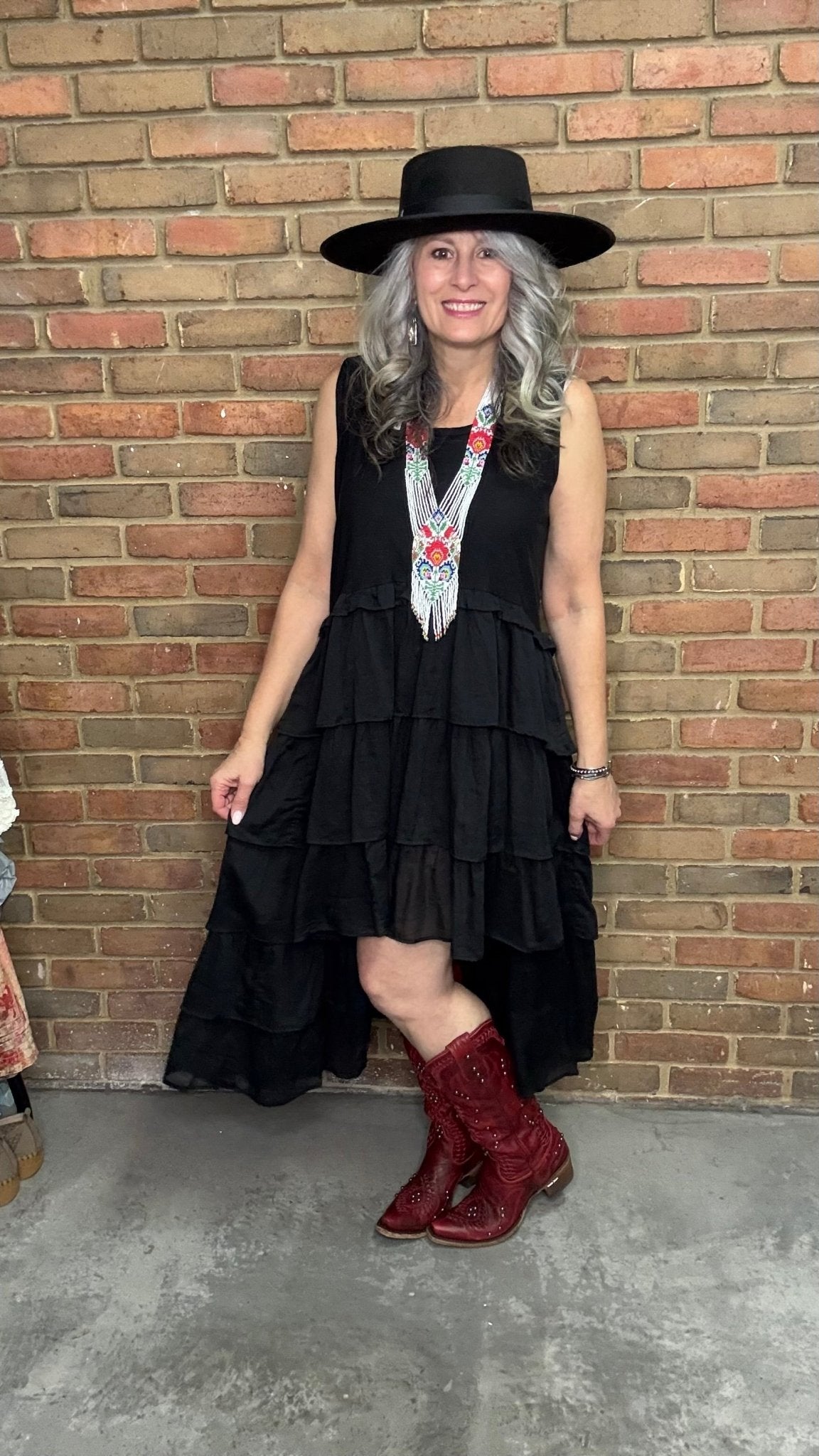 Rio Dress in Black - Vintage Vault Boutique