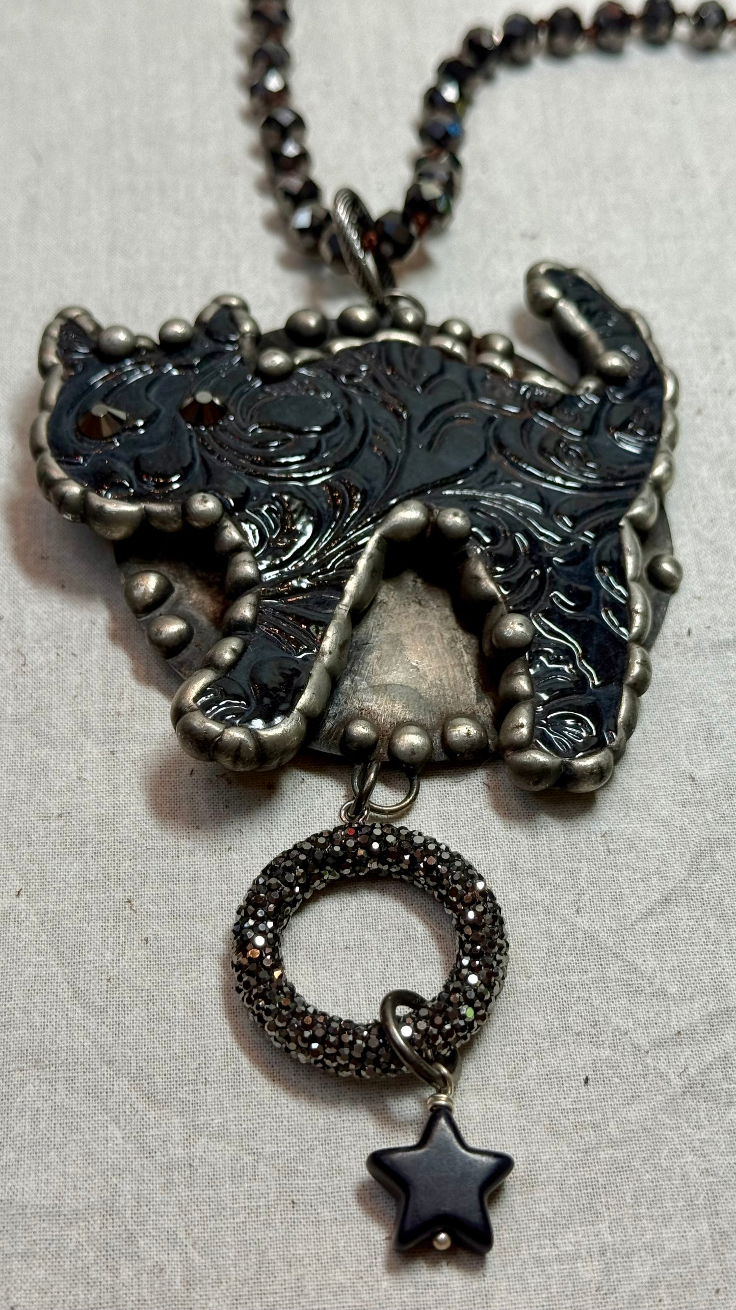 Black Cat Necklace