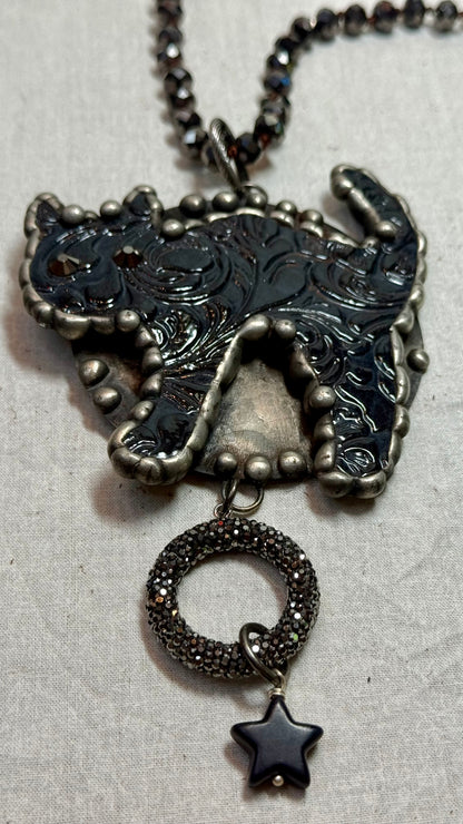 Black Cat Necklace