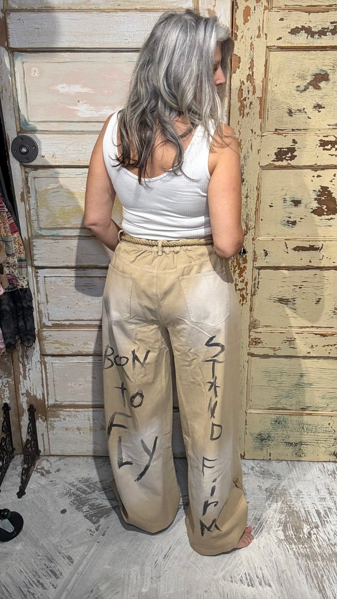 Sky Bound Pants- Pre Order - Vintage Vault Boutique