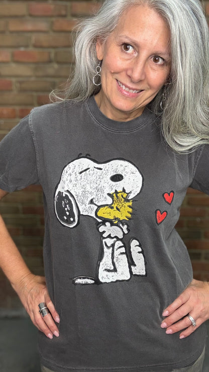 Peanuts BFF on Stencil Tee