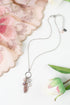 Blush Cluster Necklaces N060 - Vintage Vault Boutique
