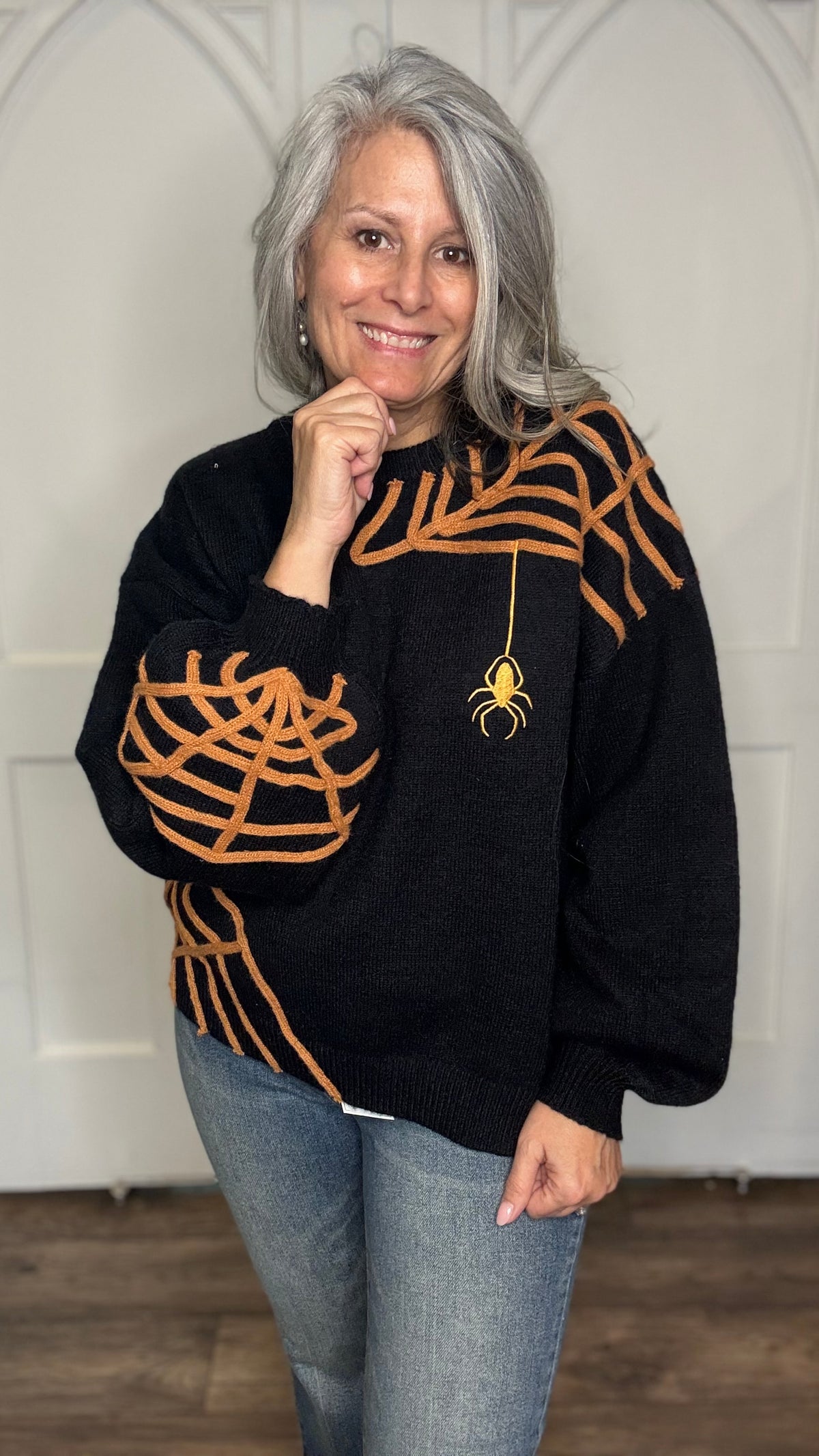 Spider Web and Spider Sweater