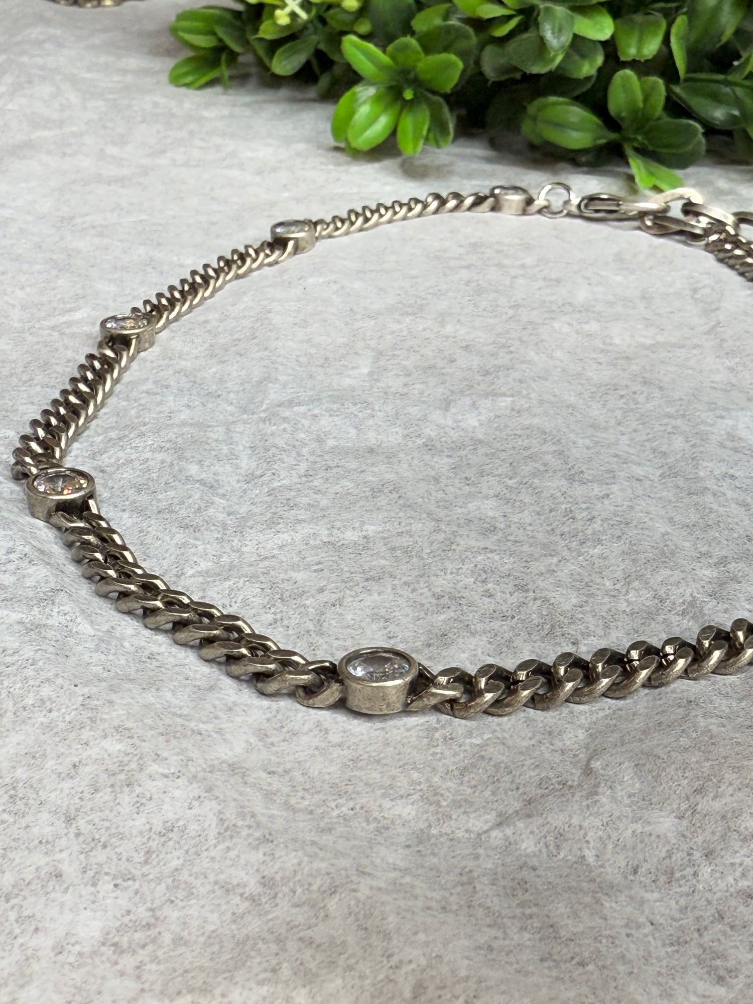 Owen Necklace in Antique Silver