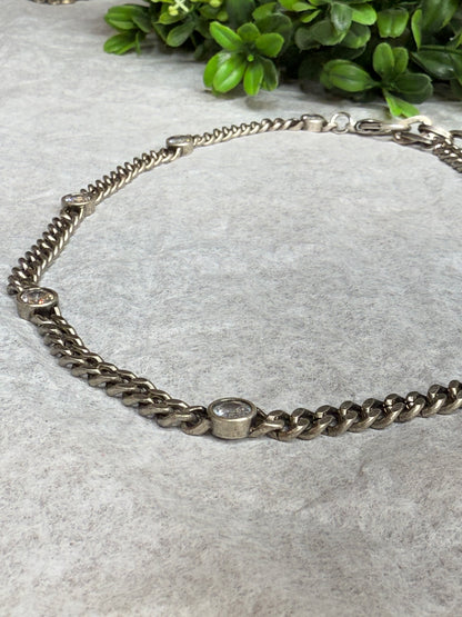 Owen Necklace in Antique Silver