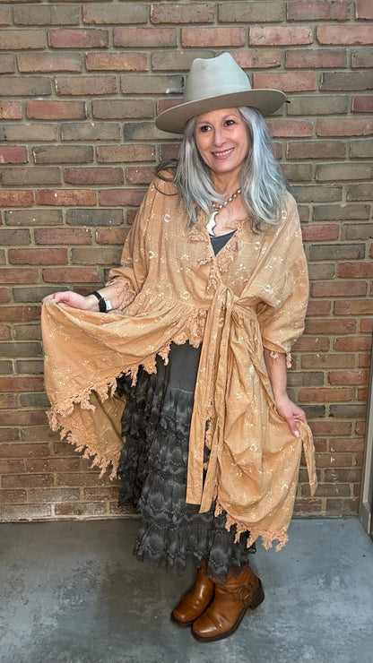 Day Dream Tides Duster - Vintage Vault Boutique