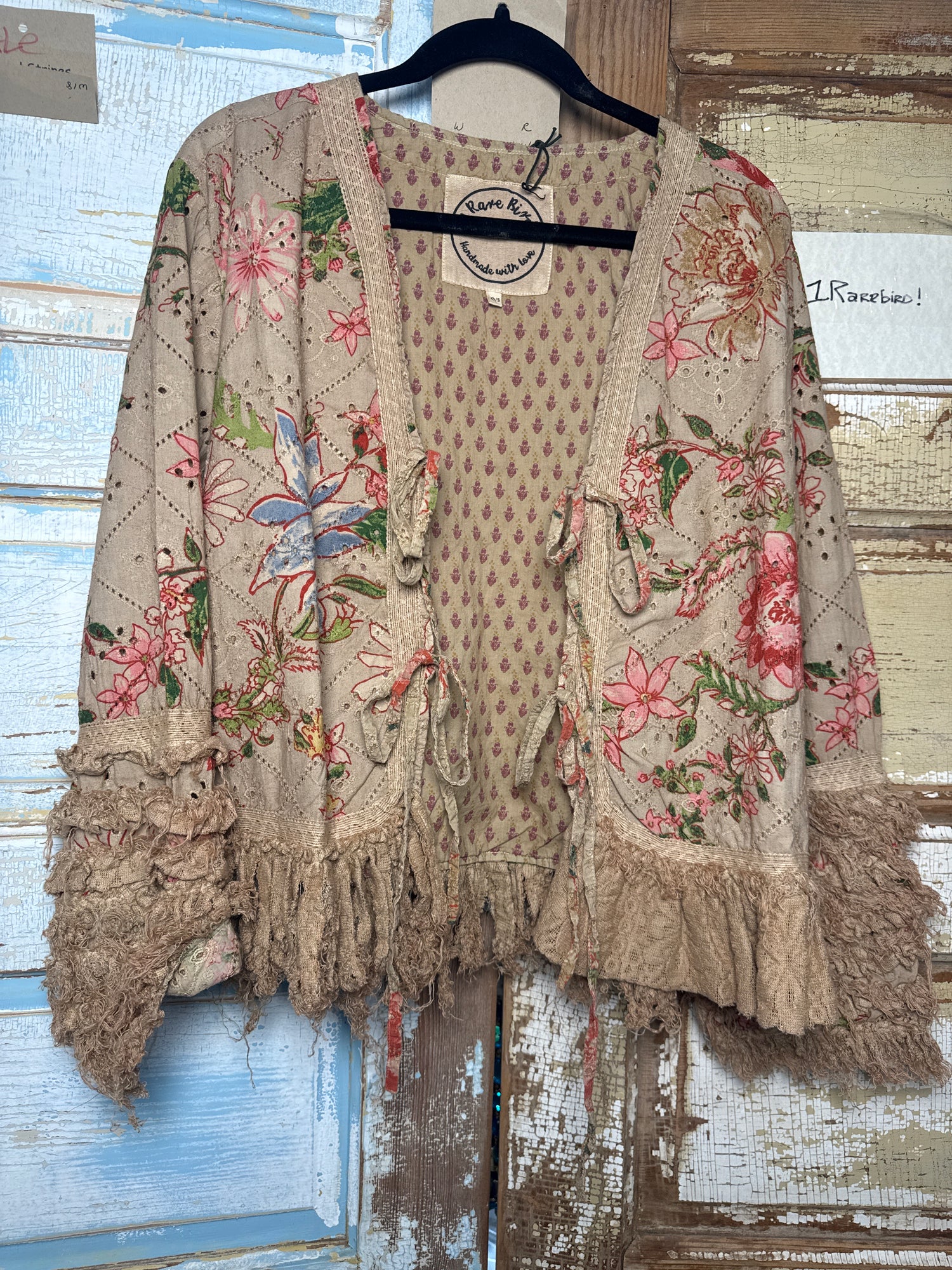 Tattered Flowers Jacket