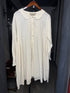 CAROLA - ECRU TUNIC - Vintage Vault Boutique