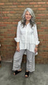 Diana Shirt in White - Vintage Vault Boutique