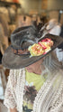 Yellow Rose Embossed Band Cowboy Hat by A Rare Bird - Vintage Vault Boutique