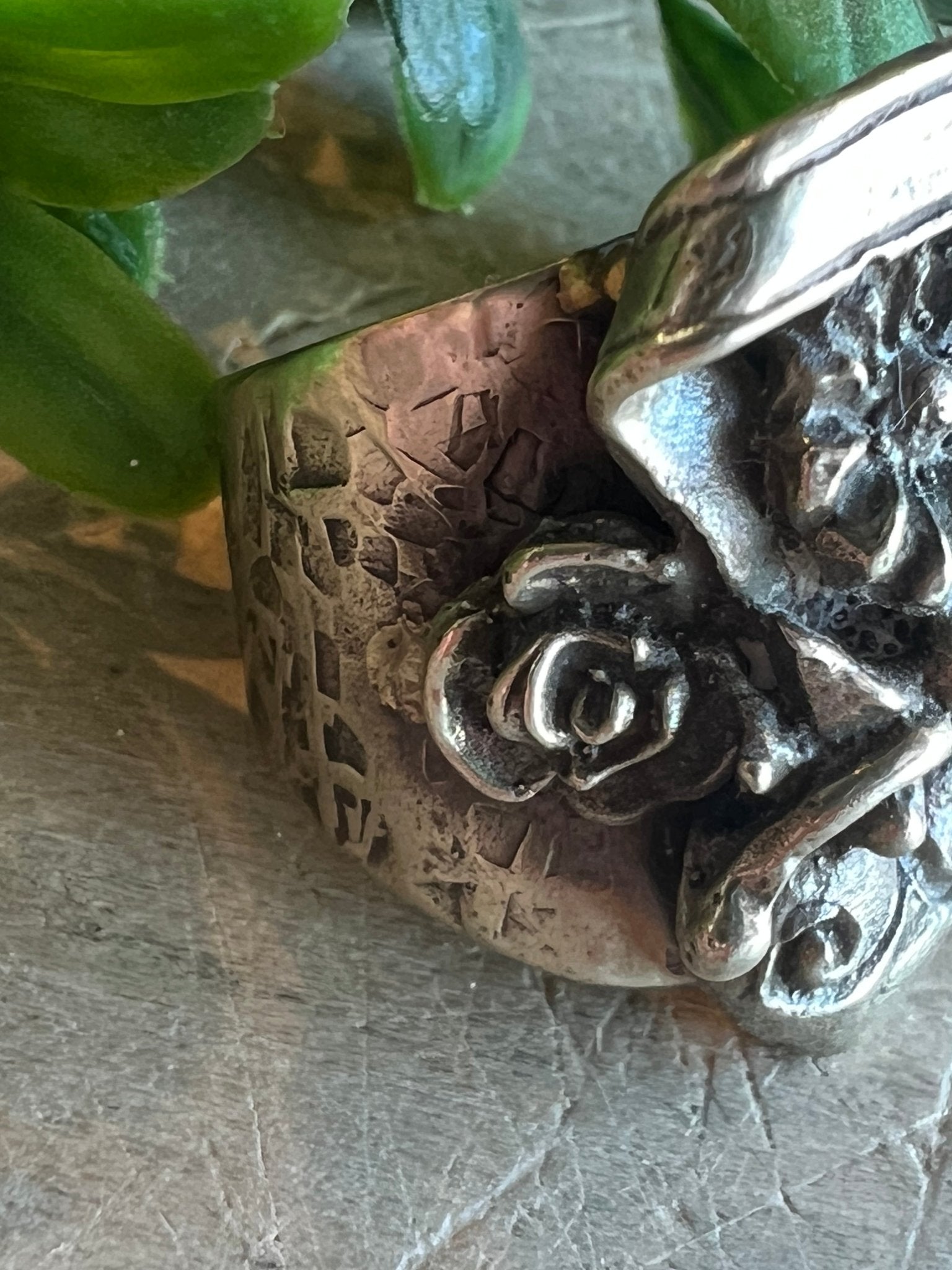 Ribbon Rose Ring - Vintage Vault Boutique