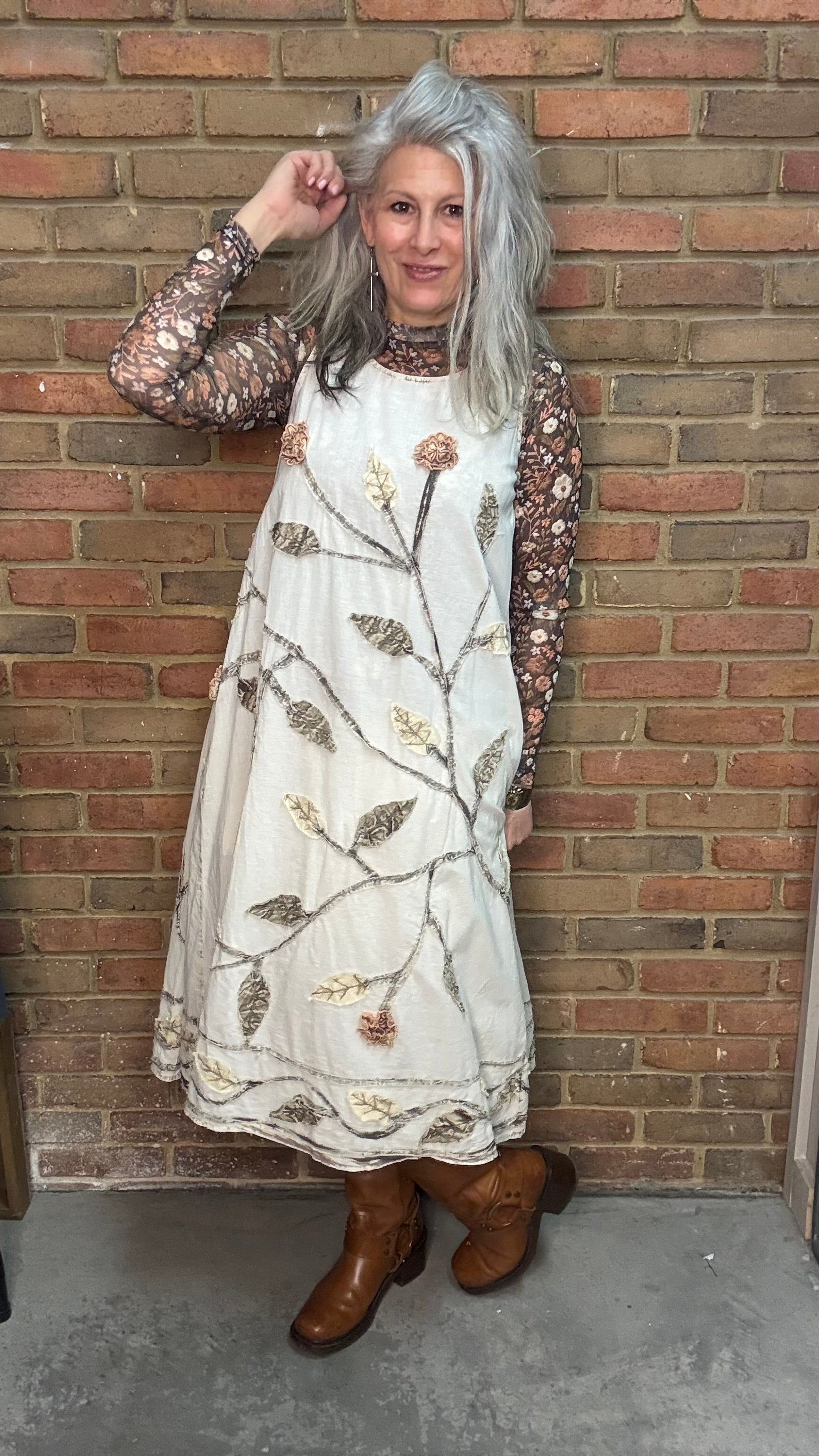 Ivy Vine Sleeveless Dress