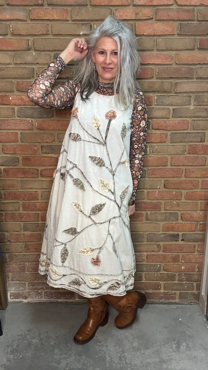 Ivy Vine Sleeveless Dress