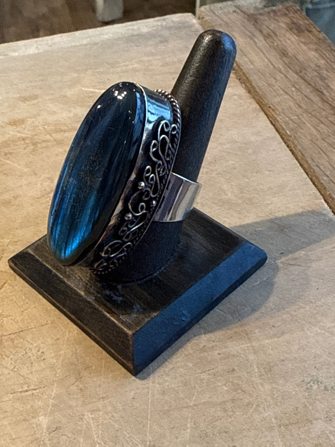 Simply Perfect Labradorite Ring
