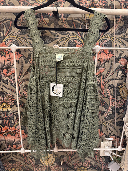 Forever Timeless Tank - Olive