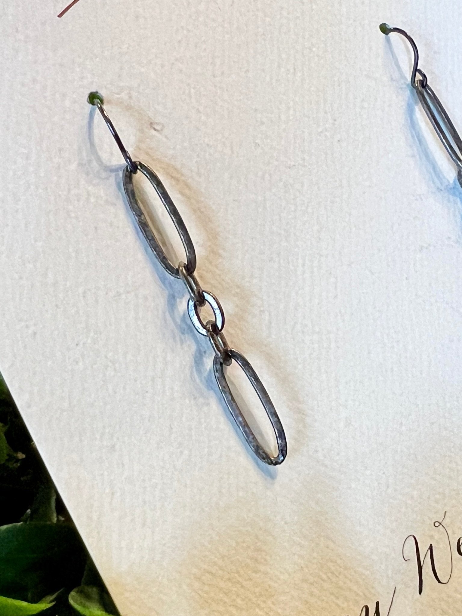 Antique Pewter Earrings - Vintage Vault Boutique