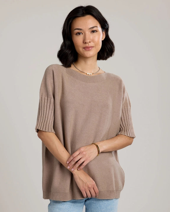 Caterina Short Sleeve Sweater
