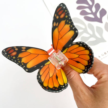 Large Butterfly Hair Clip - Vintage Vault Boutique