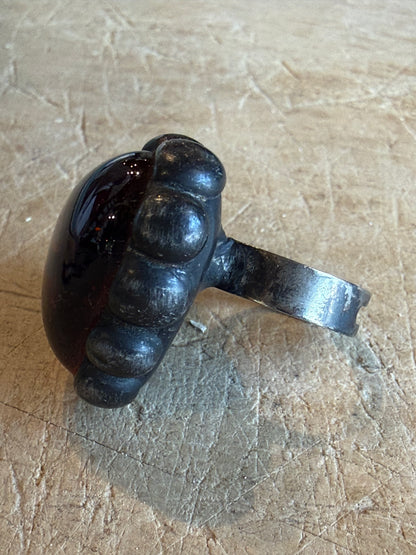 Ruby Glass Ring