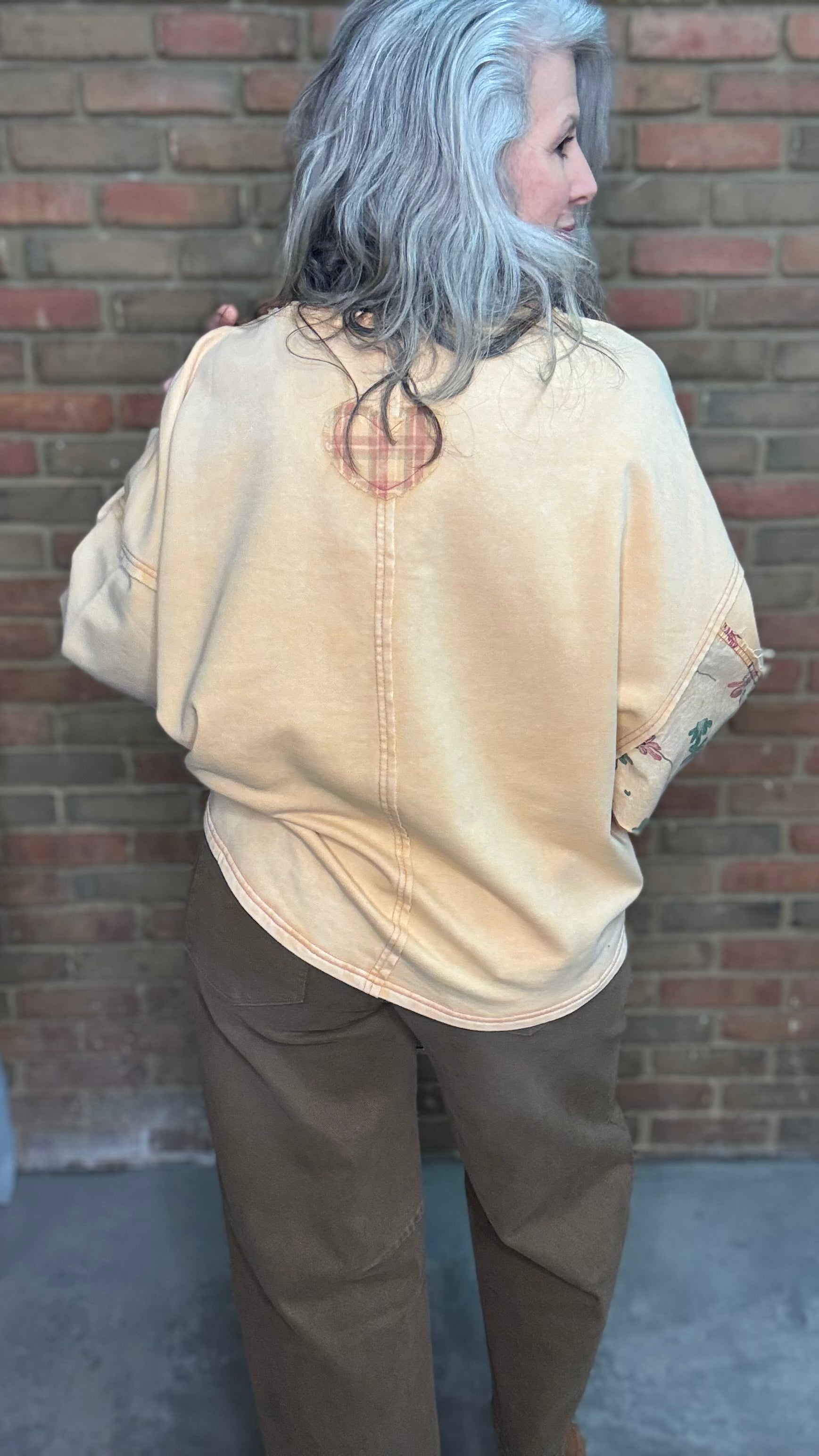 Desert Rose Crew Neck Sweatshirt