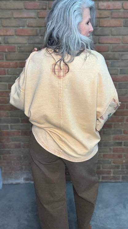 Desert Rose Crew Neck Sweatshirt